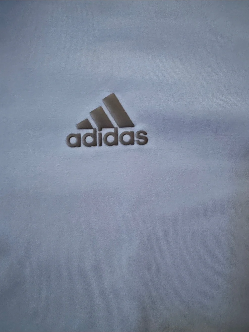 adidas golf Light Blue Athletic lightweight logo Polo men’s L
